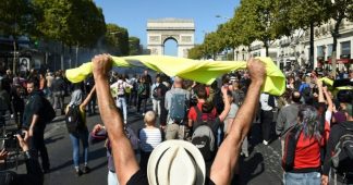 Acte 45 des Gilets jaunes et marche pour le climat : mobilisations sous tension à Paris