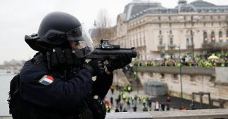 France Gilets jaunes: growing calls for Flash Ball riot control guns to be banned in France