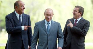 Chirac, Poutine et Schröder : le trio européen des années 2000