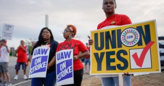 Huge workers strikes in the United States