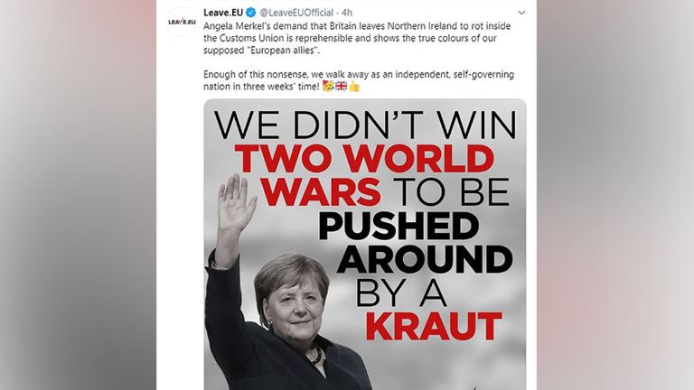 “Civil war” in Europe