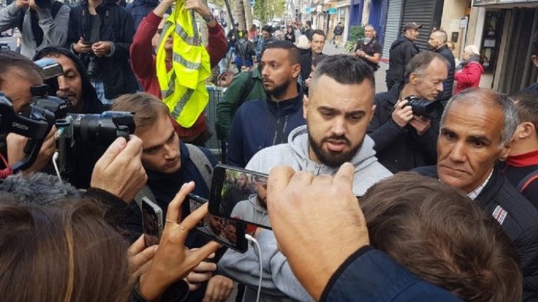Eric Drouet et quelques Gilets jaunes s’invitent à la manifestation des policiers à Paris