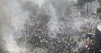 People Hold Protests in Quito, Ecuador Amid No-Fuel Subsidies Bill – Video