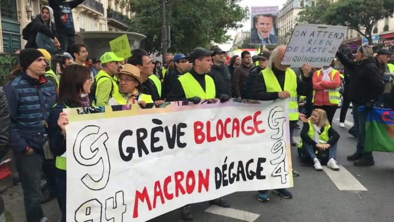 Yellow Vests march in Paris on 48th weekend of protests