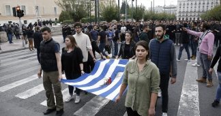 Thousands March in Athens to Commemorate the Polytechnic Uprising