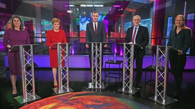Who won the general election climate debate?