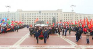 Lukashenko: Memory of October Revolution strengthens social harmony