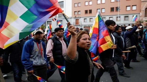 Day 2 of the civic-military coup in Bolivia