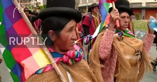 Bolivia: Supporters of Morales march on La Paz to demand resignation of interim government