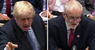 PMQs: Boris and Corbyn battle over the NHS