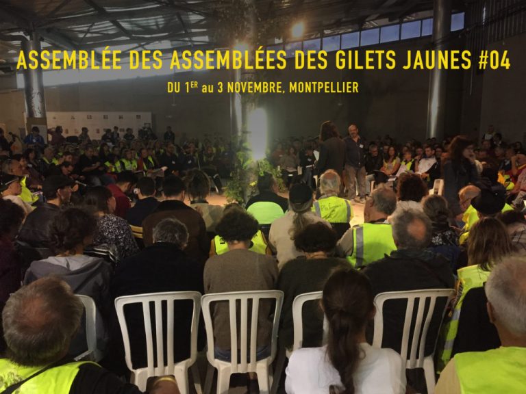 Communiqué de la 4ème Assemblée des Assemblées des Gilets Jaunes