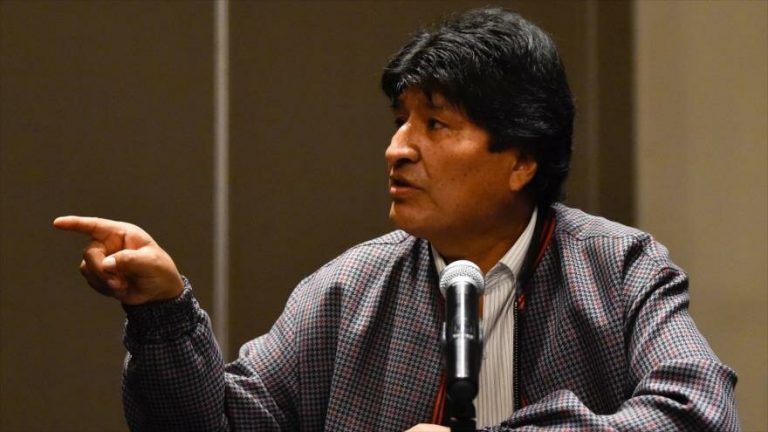 Morales calls for international help to stop Bolivia ‘genocide’