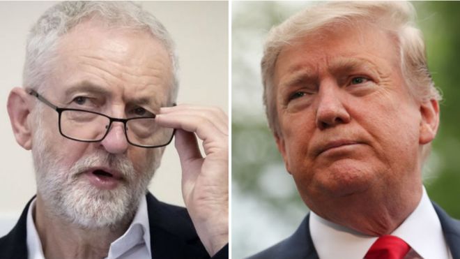 Trump: Stop Jeremy Corbyn!