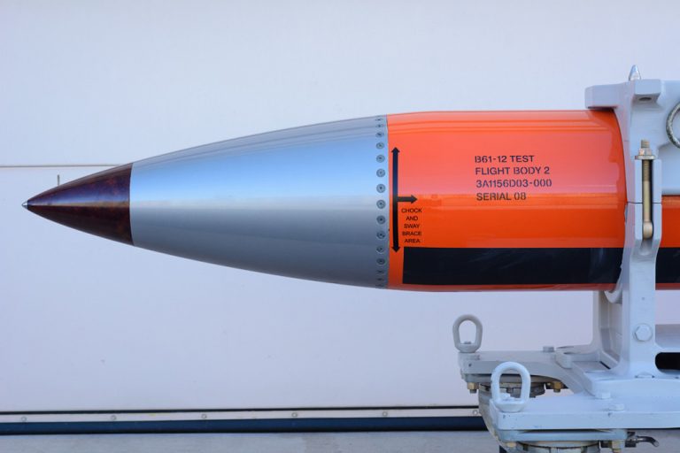 Tactical nuclear weapons, 2019
