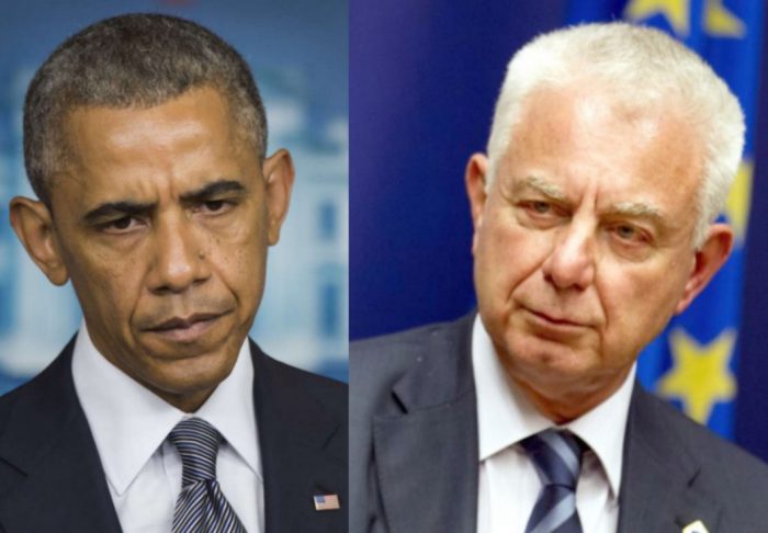 Former PM Pikrammenos Asked Obama to Mediate Between Greece and Creditors During Crisis