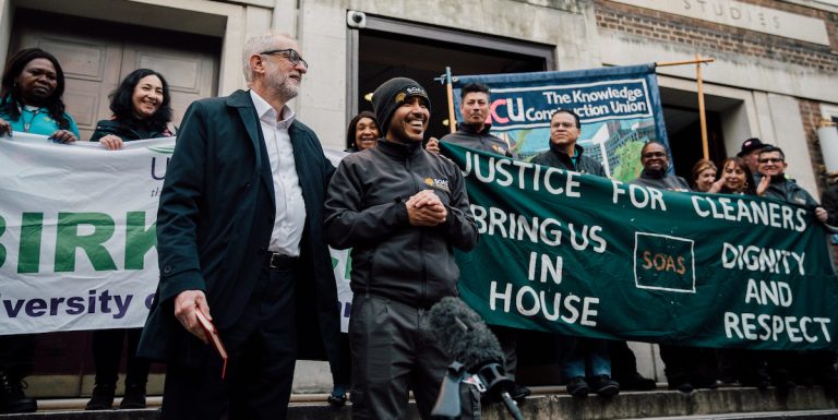 We stand with Jeremy Corbyn – just as he always stood with us