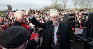 Corbyn urges undecided voters to elect a ‘government of hope’ that would ‘shock the Establishment’