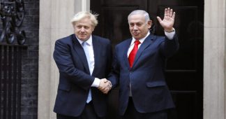 First things first. Johnson wants to ban anti-Israeli protests and strikes and privatize NHS!