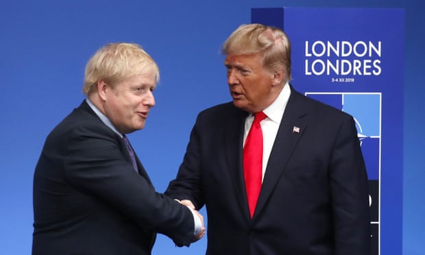 The Guardian view on Trump and Johnson: a toxic alliance