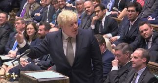 Johnson revises EU bill to limit parliament’s role in Brexit talks