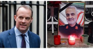 UK’s Raab says US had right of self defense in Soleimani killing