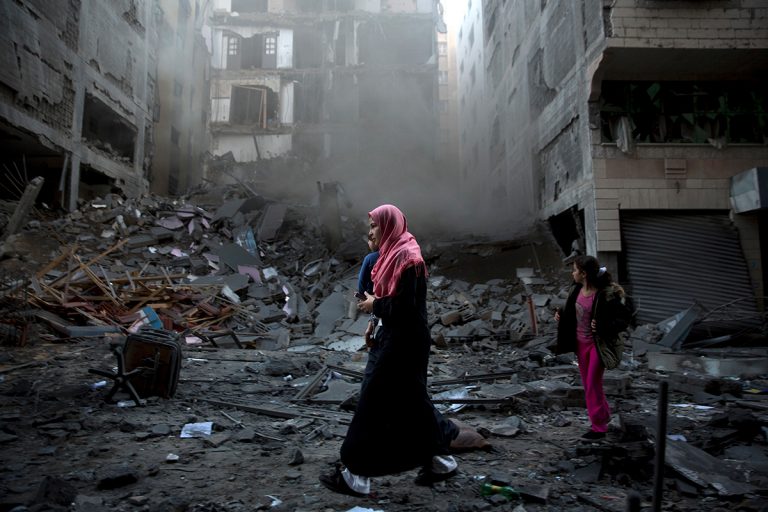 ‘Parts of Gaza sent back to Stone Age’: Gantz videos laud his IDF bona fides