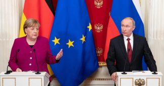 Merkel and Putin agree Iran nuclear deal should be preserved by all means