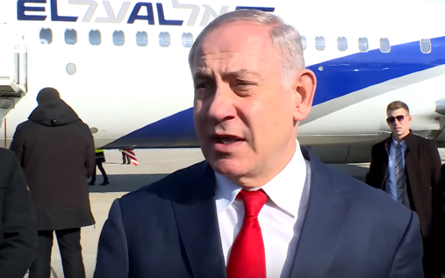 Netanyahu lauds Trump for following his policy!