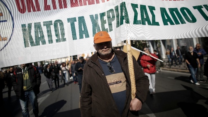 Greece on strike