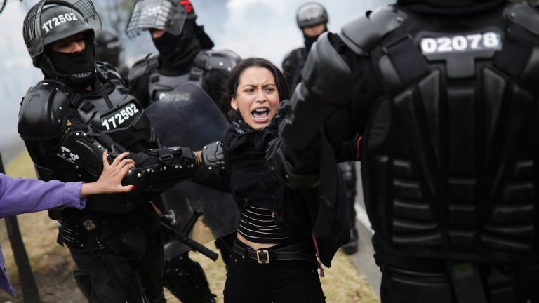 As Media Amplifies Unrest in Venezuela and Beyond, Colombians Quietly Revolt
