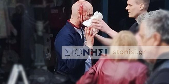 Lesvos: German neo-nazis against migrants; get beaten by locals