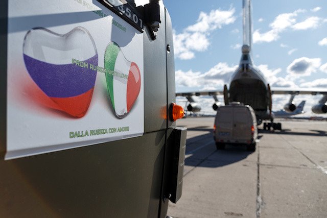 Poland Sabotages Russian Coronavirus Relief Efforts for Italy