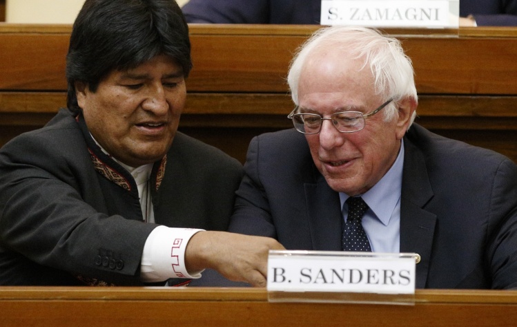 Evo Morales Thanked US Senator Bernie Sanders for His Support