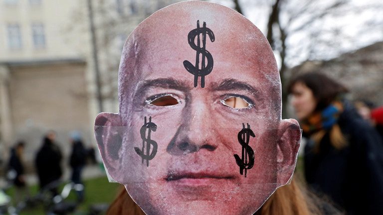 Jeff Bezos is the planet’s richest man, and Covid-19 is making him ever wealthier. But he’s also the world’s most selfish man