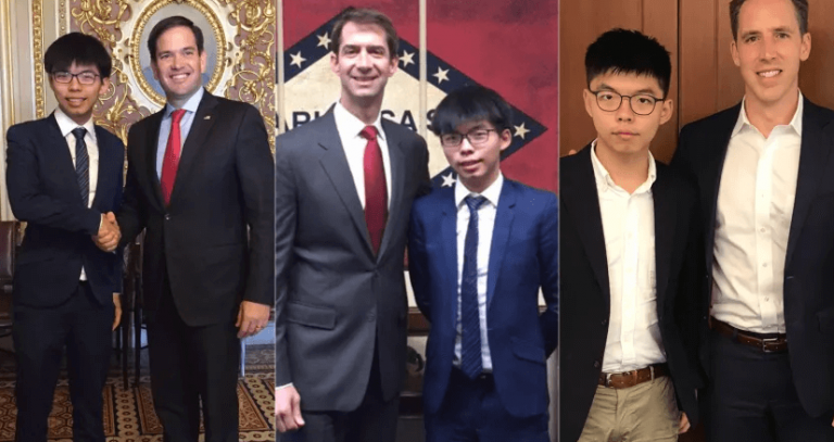 Hong Kong’s ‘pro-democracy’ movement allies with far-right US politicians that seek to crush Black Lives Matter