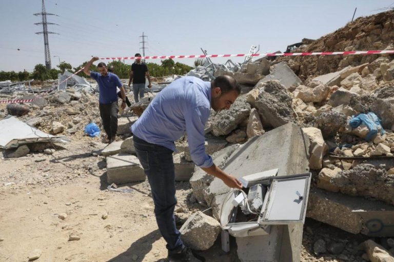Israel Demolishes Covid-19 Clinic in Epicenter of West Bank Outbreak