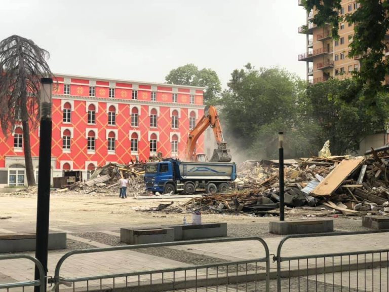 Albania is demolishing its National Theater!