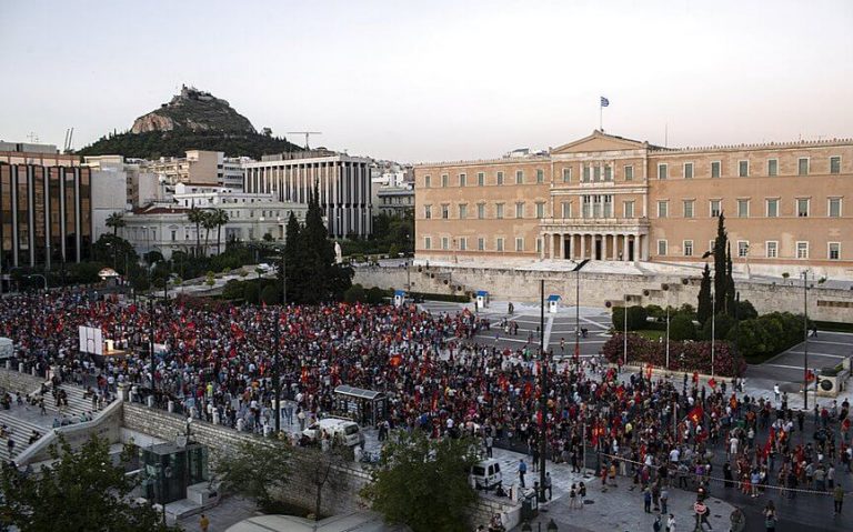 The Greek  government brings back military junta’s legislation to oppress demonstrations