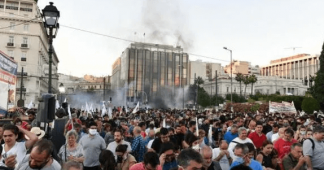 Greece: Curtailing fundamental rights, using agents – provocateurs to dissolve peaceful demonstrations