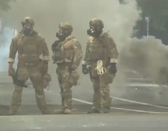 Trump Unleashes His Secret Police in Portland