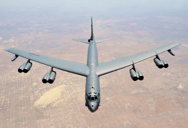 Russia scrambles EIGHT jets to intercept three US NUCLEAR-CAPABLE B-52 bombers testing Crimean borders over Ukraine & Black Sea