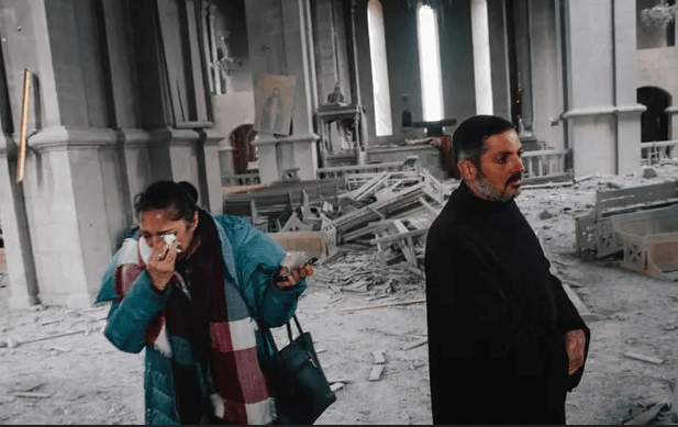 Trench warfare, drones and cowering civilians: on the ground in Nagorno-Karabakh