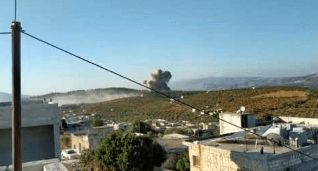 Russian Warplanes Rained Hell On HTS Headquarters, Camps In Southwest Idlib (Videos)