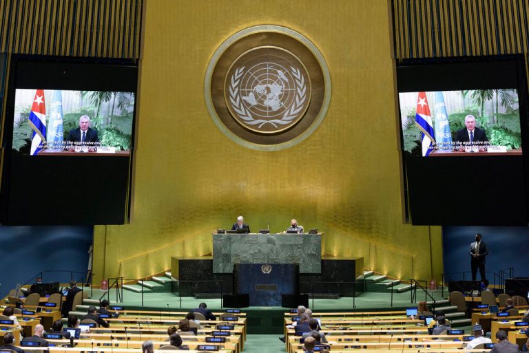 Unlike neoliberalism, coronavirus does not favour ‘richest one per cent’, Cuban President tells world leaders