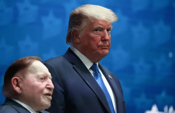 Billionaire casino boss Sheldon Adelson splashes the cash in bid to help Trump