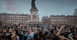 Tens of thousands protest against new French security bill