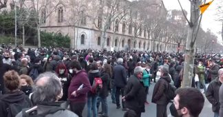 Mass Protests Continue in Barcelona Over Arrest of Rapper Pablo Hasel