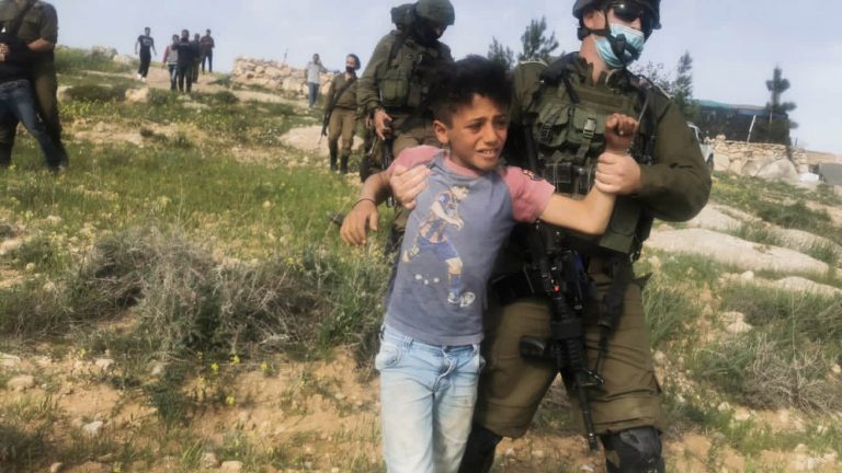 Viral Video Shows IDF Arresting Vegetable-Picking Palestinian Kids at Behest of Israeli Settlers