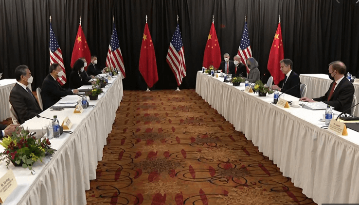 US and China Conclude ‘Tough’ Alaska Talks