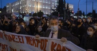 Tens of thousands protest in solidarity with Greek hunger striker as he nears death